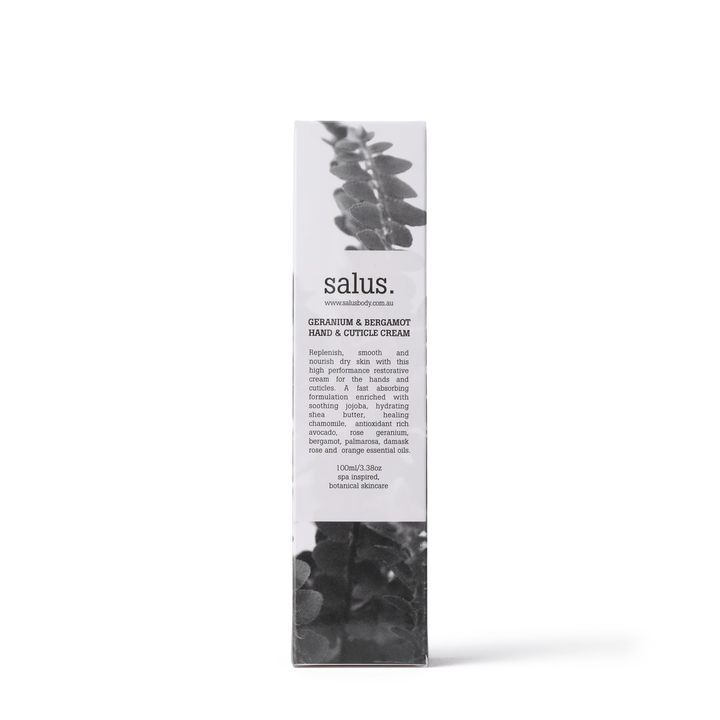 Geranium & Bergamot Hand & Cuticle Cream 100ml
