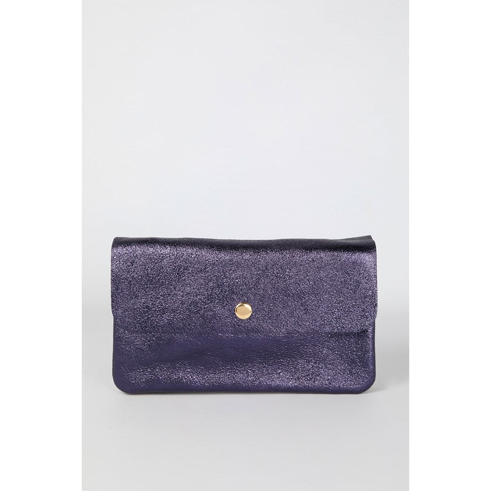 Maison Fanli - Line Metallic Leather - Clutch Cross Body