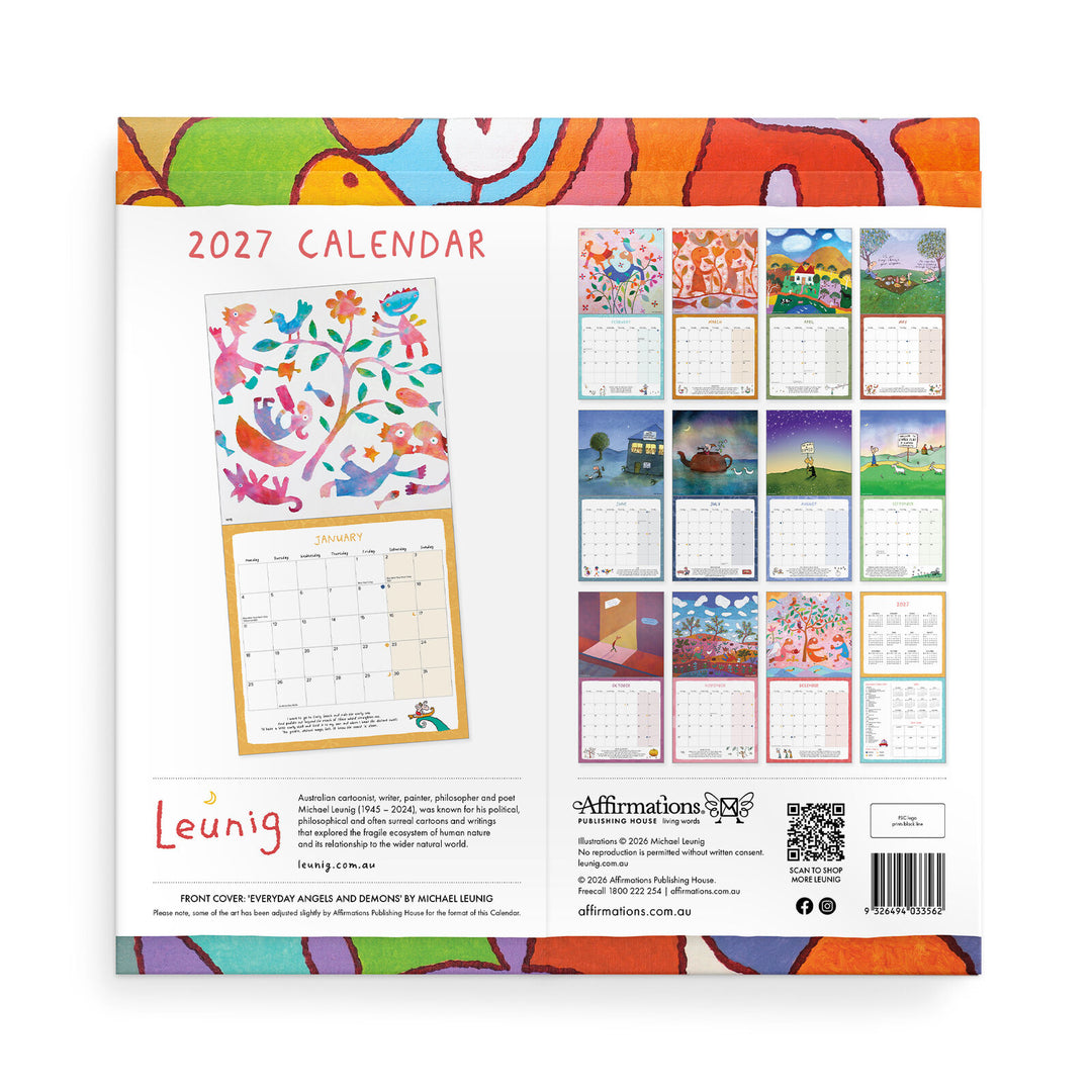 2027 Leunig Calendar - Premium (Square)