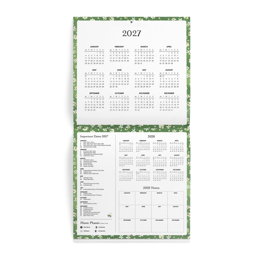2027 Nature Wall Calender
