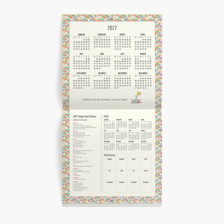 2027 Twigseeds Wall Calendar