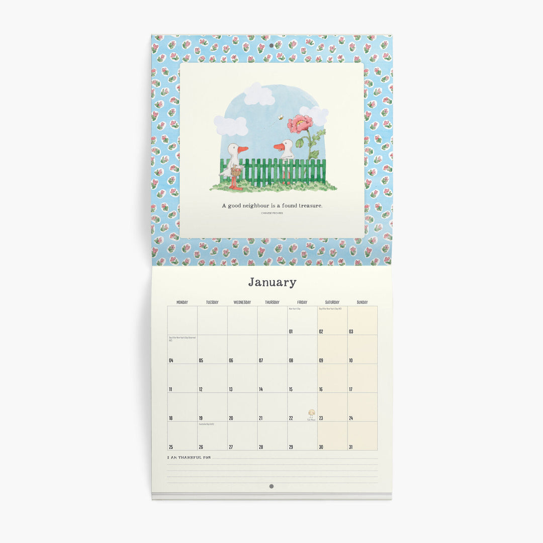 2027 Twigseeds Wall Calendar