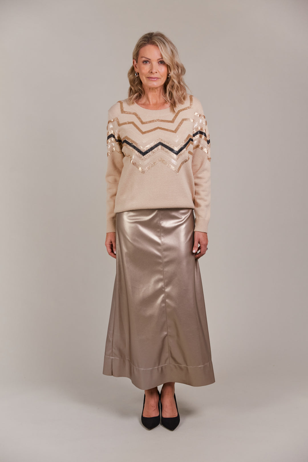 Allegro Maxi Skirt - Luxe