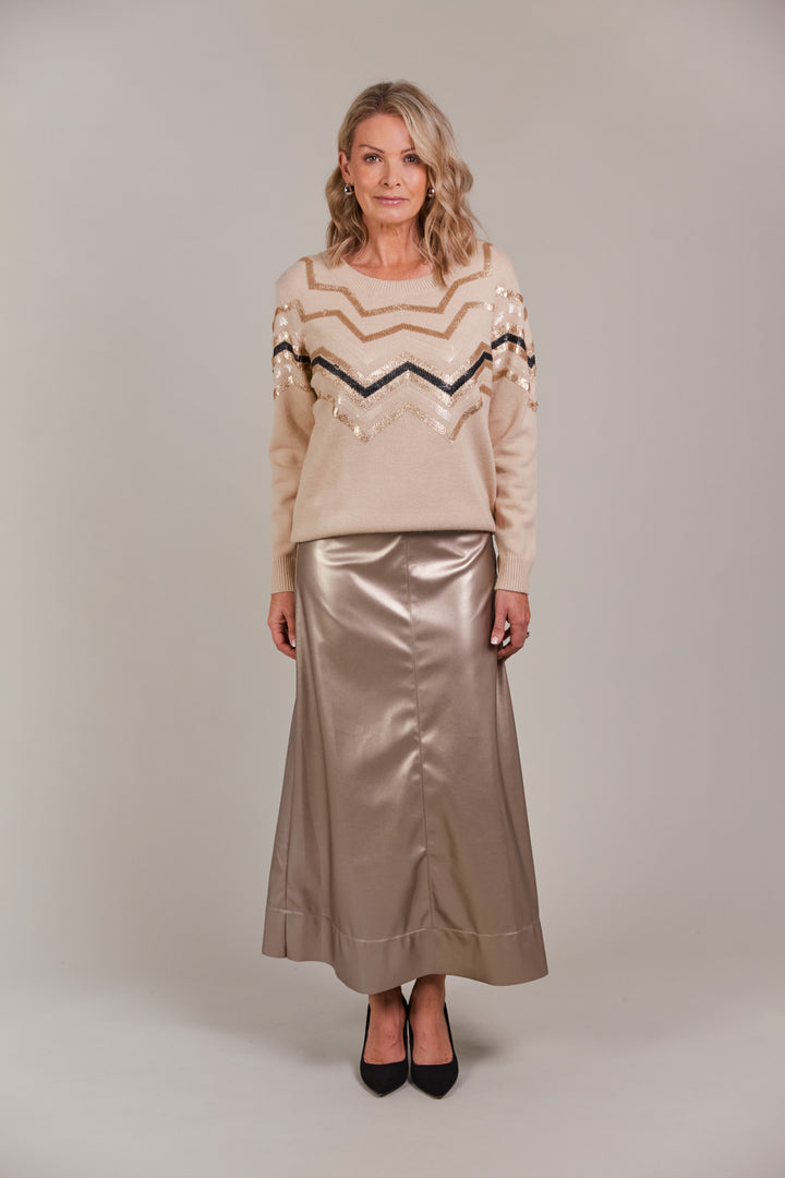 Allegro Maxi Skirt - Luxe