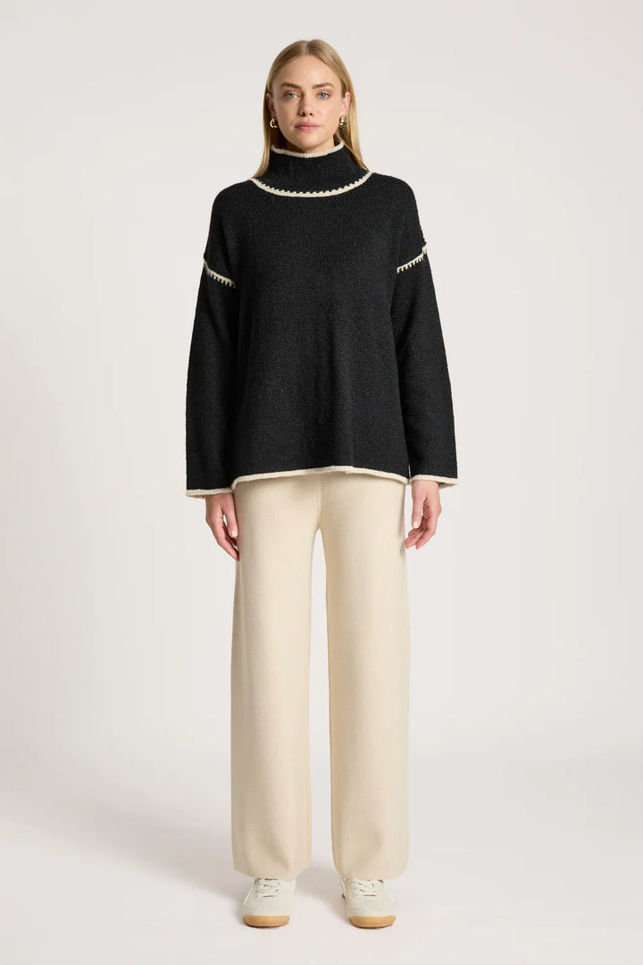 Orin Jumper - Black / Dune