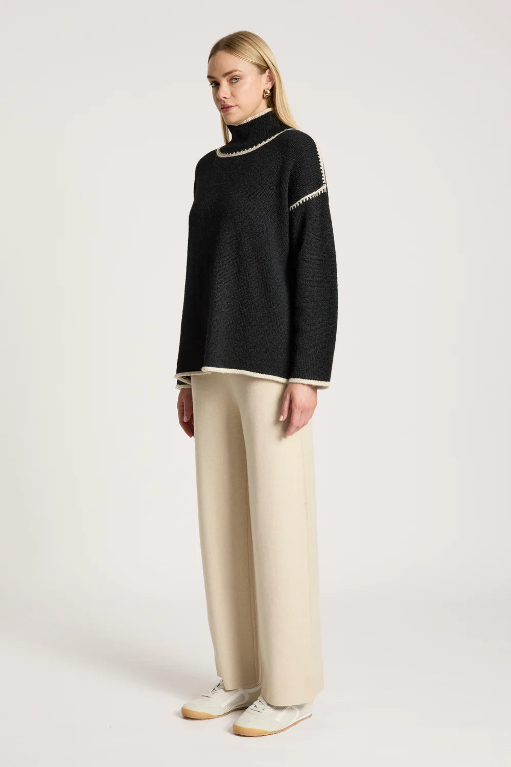 Orin Jumper - Black / Dune