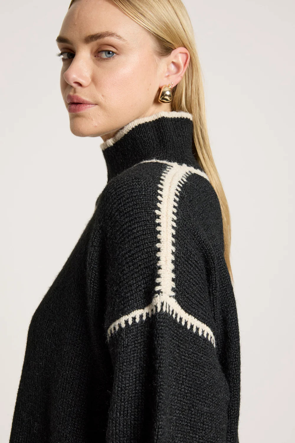 Orin Jumper - Black / Dune