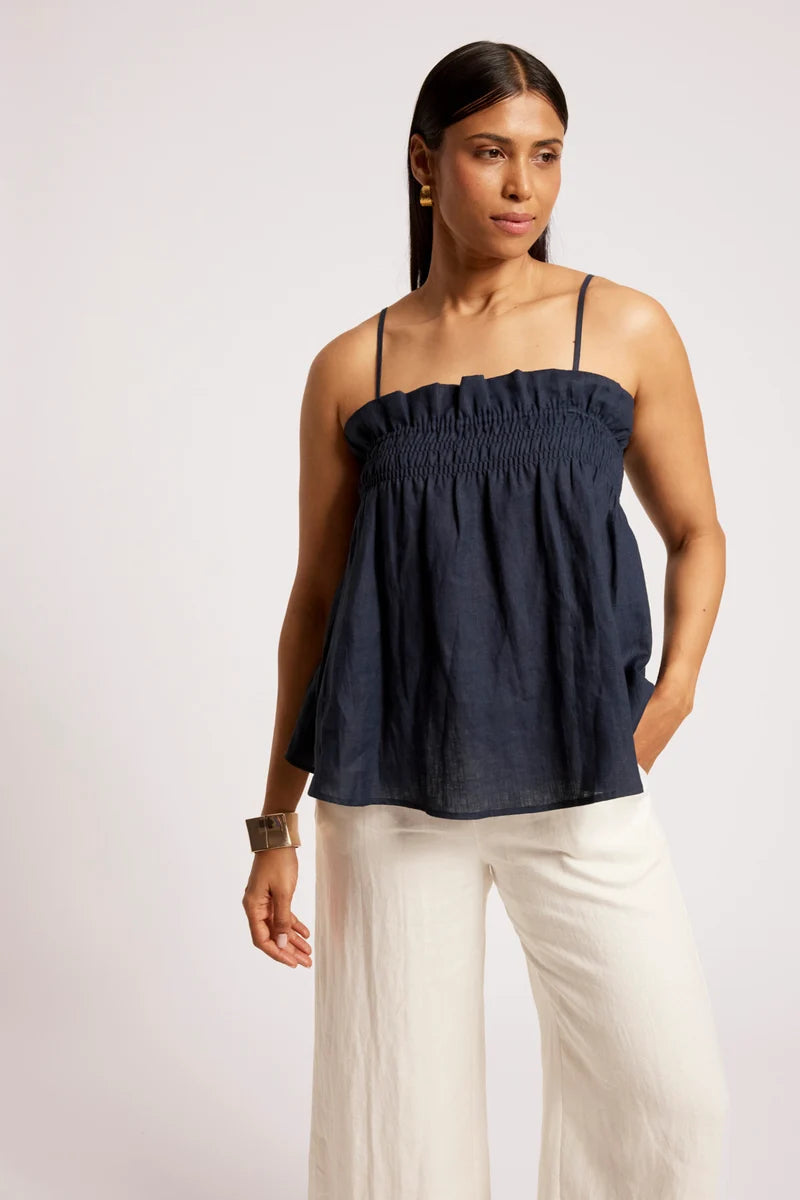 Cove Tank Top - Indigo