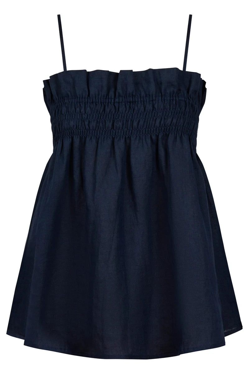 Cove Tank Top - Indigo