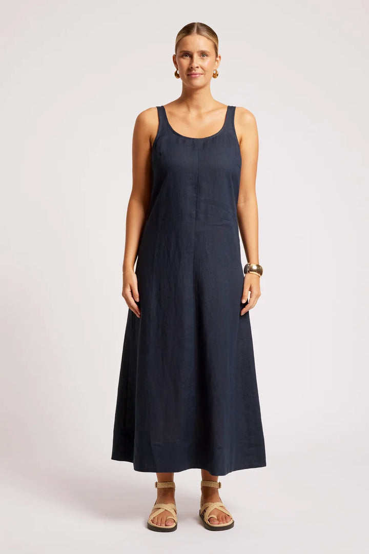 Cove Tank Maxi Dress - Indigo
