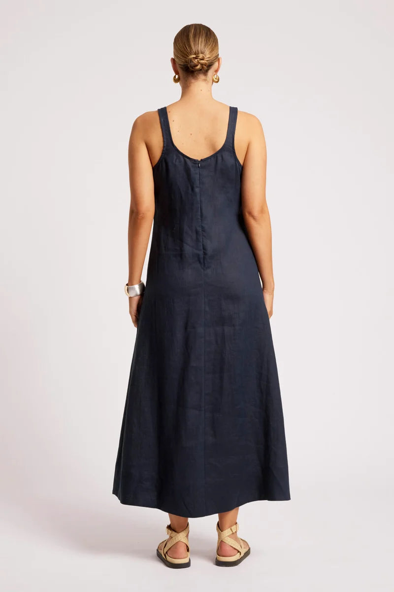 Cove Tank Maxi Dress - Indigo
