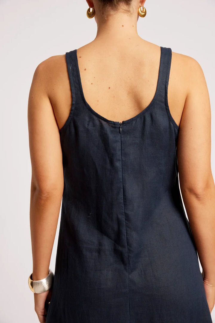 Cove Tank Maxi Dress - Indigo