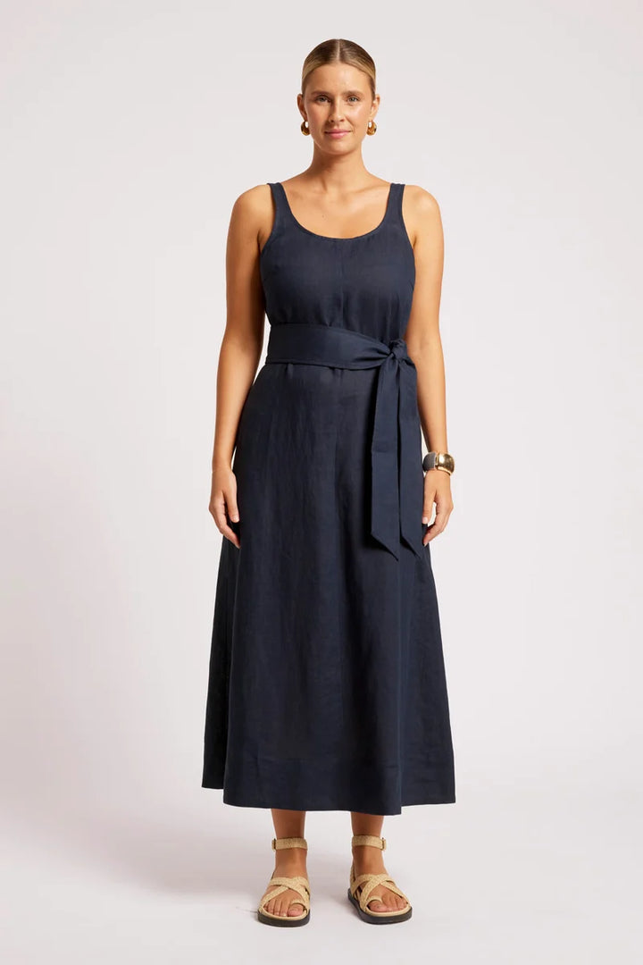 Cove Tank Maxi Dress - Indigo