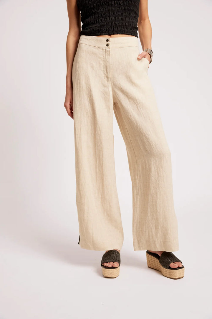 Maris Splice Pant- Tusk / Black