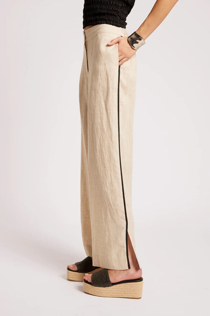 Maris Splice Pant- Tusk / Black