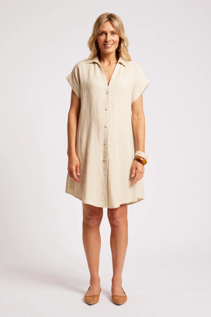Maris Shirt Dress - Tusk
