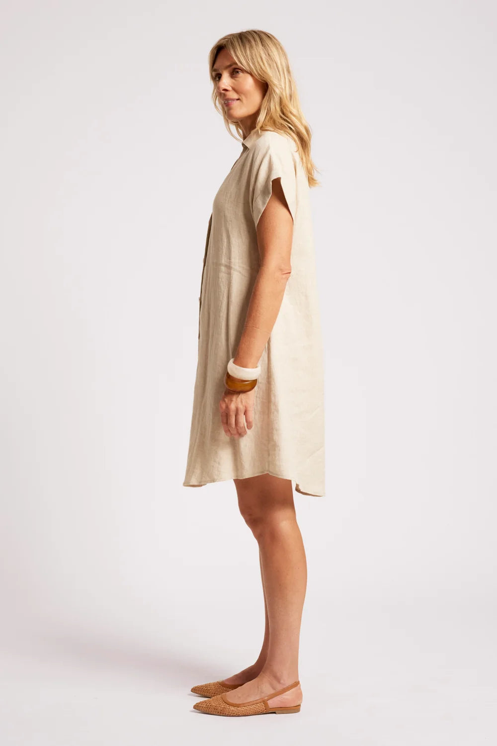 Maris Shirt Dress - Tusk