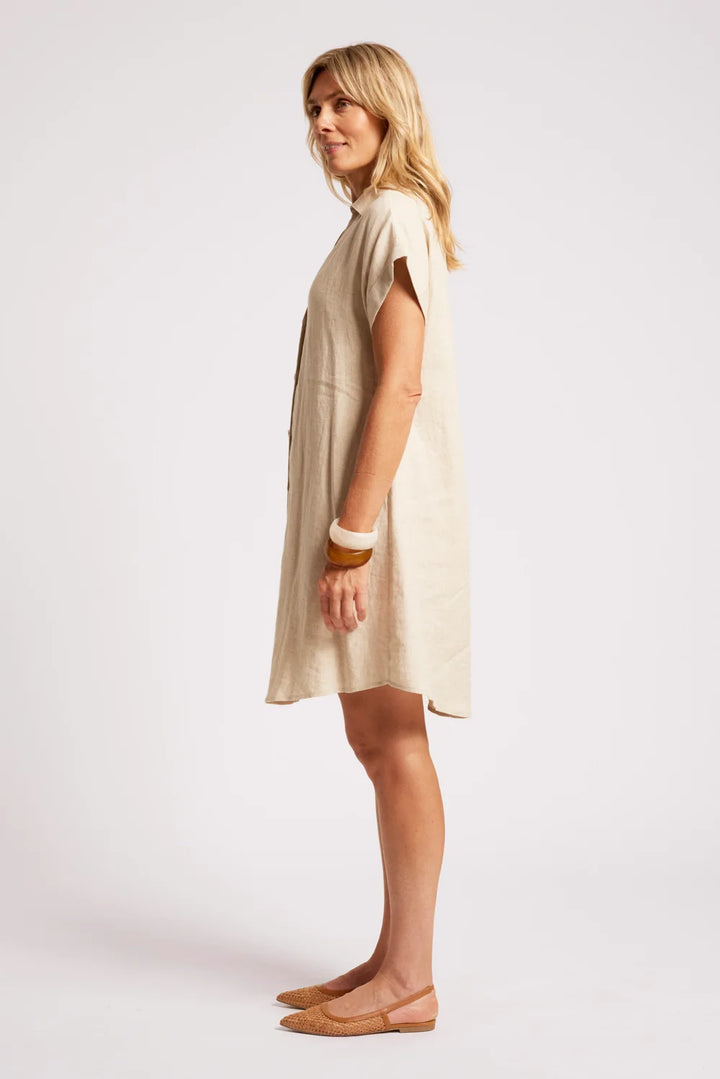 Maris Shirt Dress - Tusk