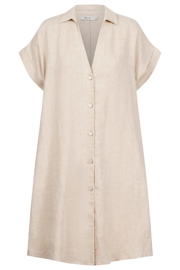 Maris Shirt Dress - Tusk