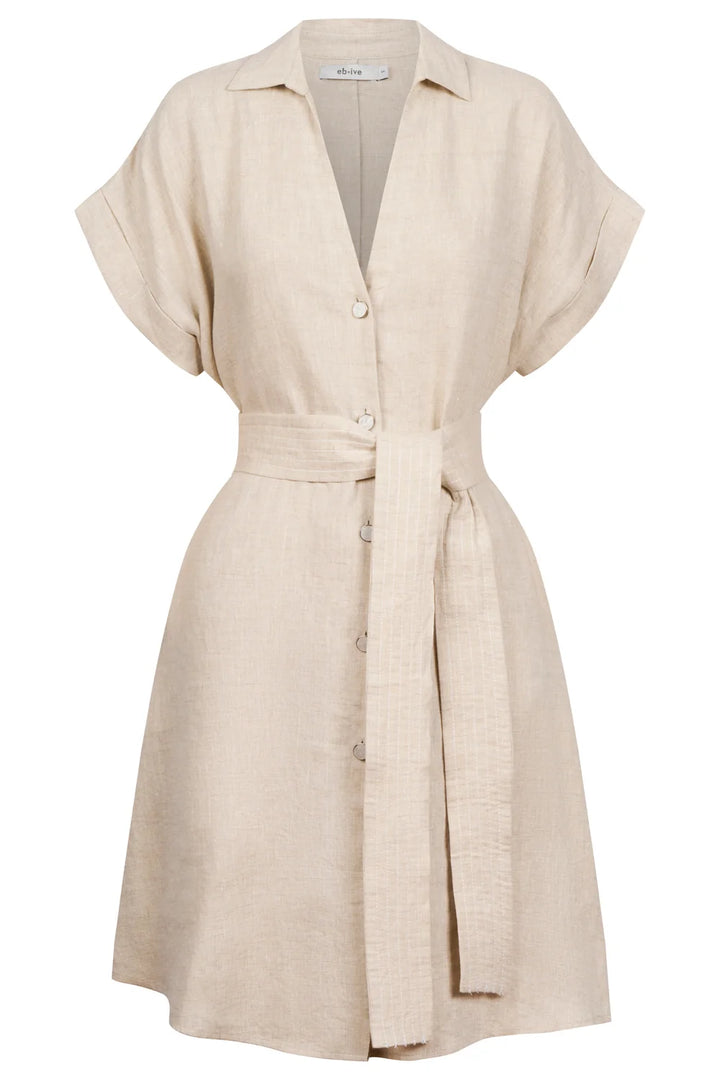 Maris Shirt Dress - Tusk