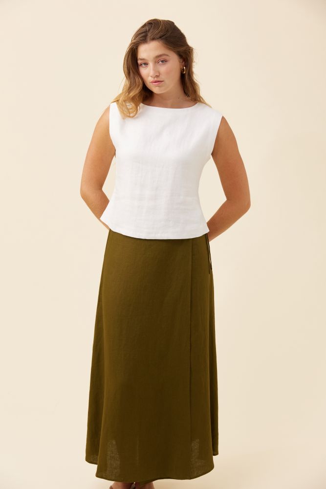 Anita Tank - White