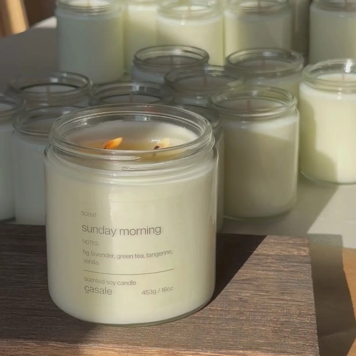 Sunday Morning Double Wicked Soy Candle (16oz / 453g)
