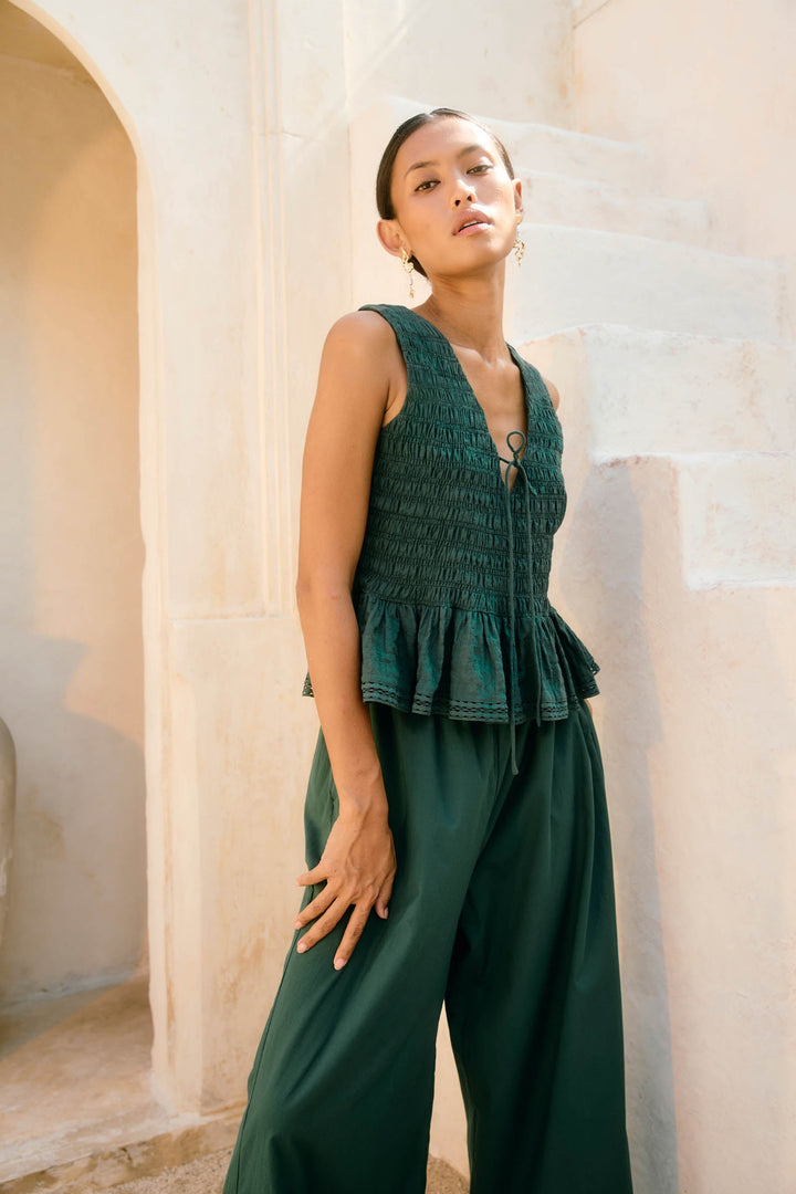 Aurora Pant - Myrtle