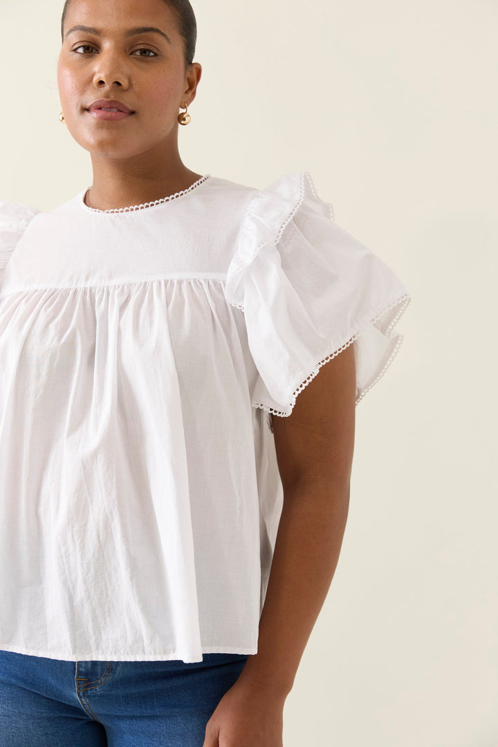 Aurora Frill Top - Lotus