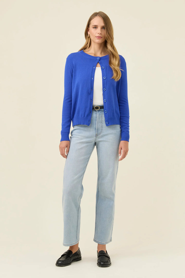 Darby Cardigan - Cobalt