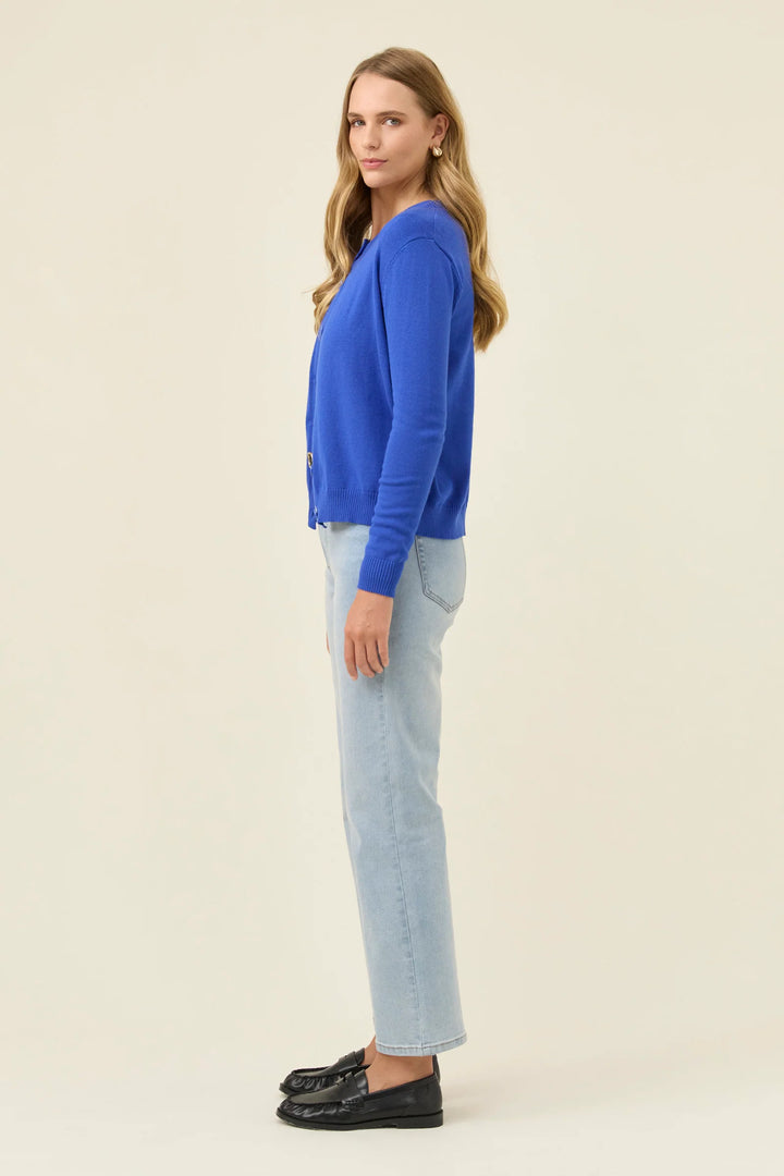Darby Cardigan - Cobalt