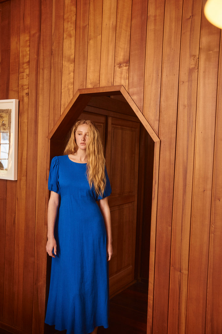 Grace Maxi Dress - Cobalt