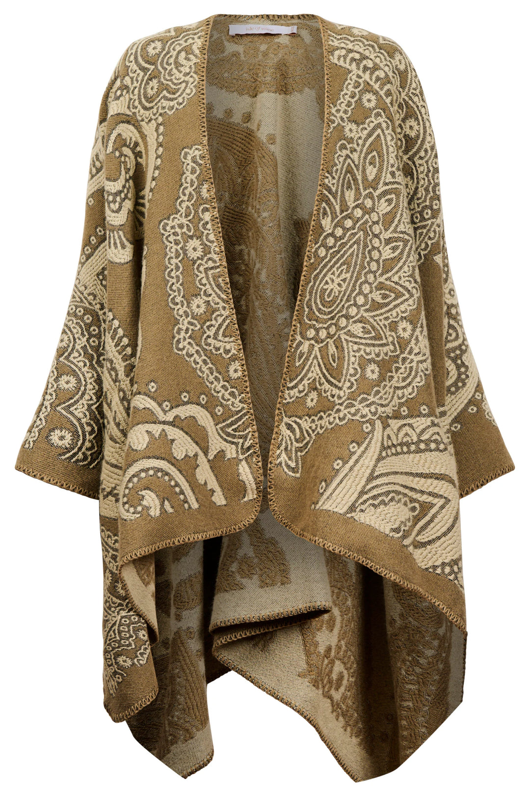 Lucia Cape - OSFA - Stone Paisley