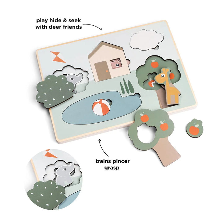 Layer Puzzle Deer Friends