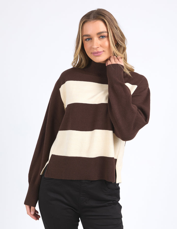 Canterbury Knit  Chocolate