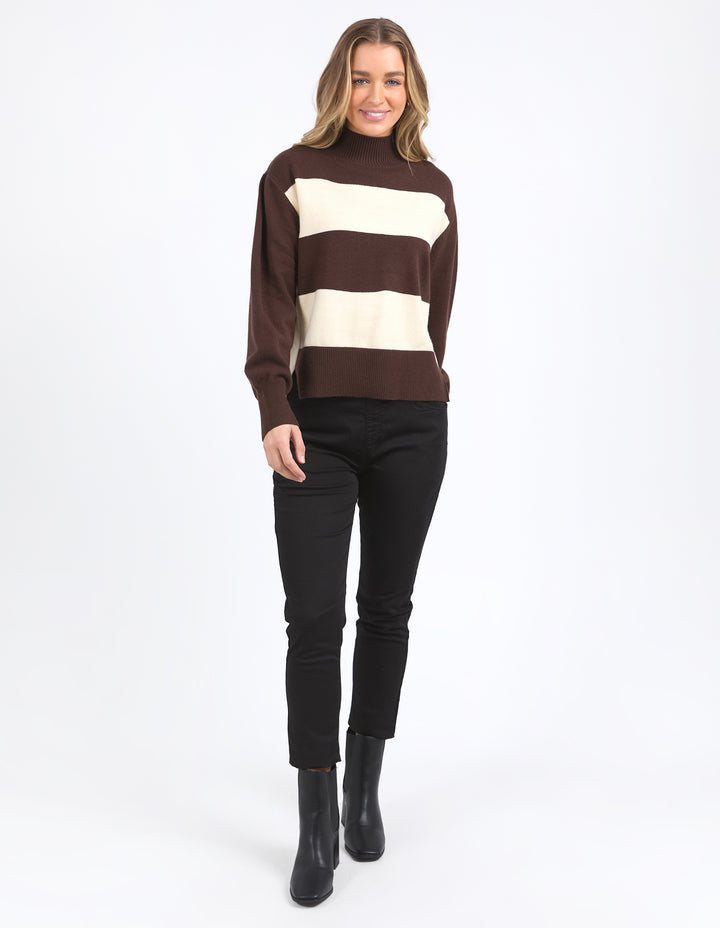 Canterbury Knit  Chocolate