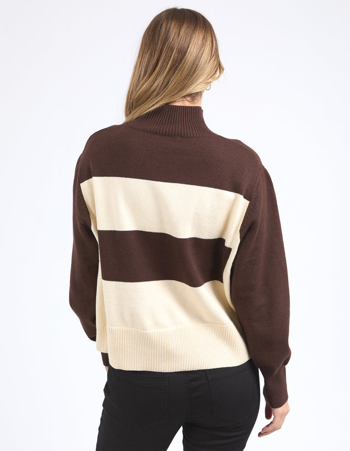 Canterbury Knit  Chocolate