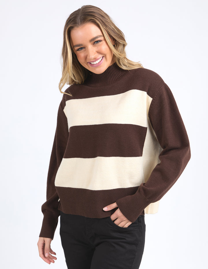 Canterbury Knit  Chocolate