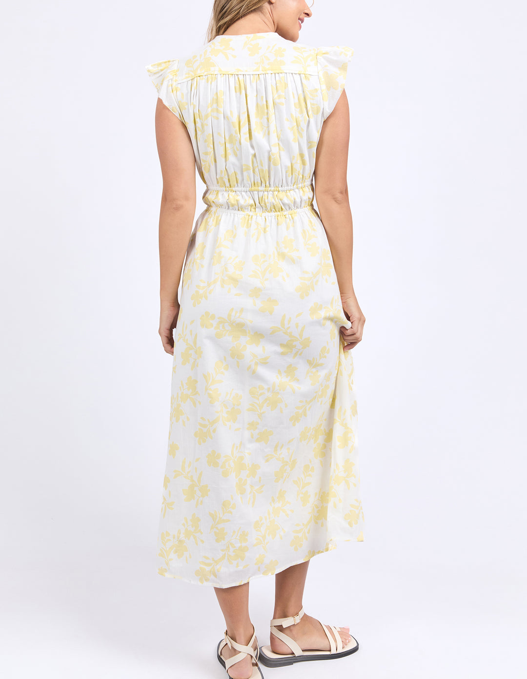 Foxwood Sierra Dress - Lemon
