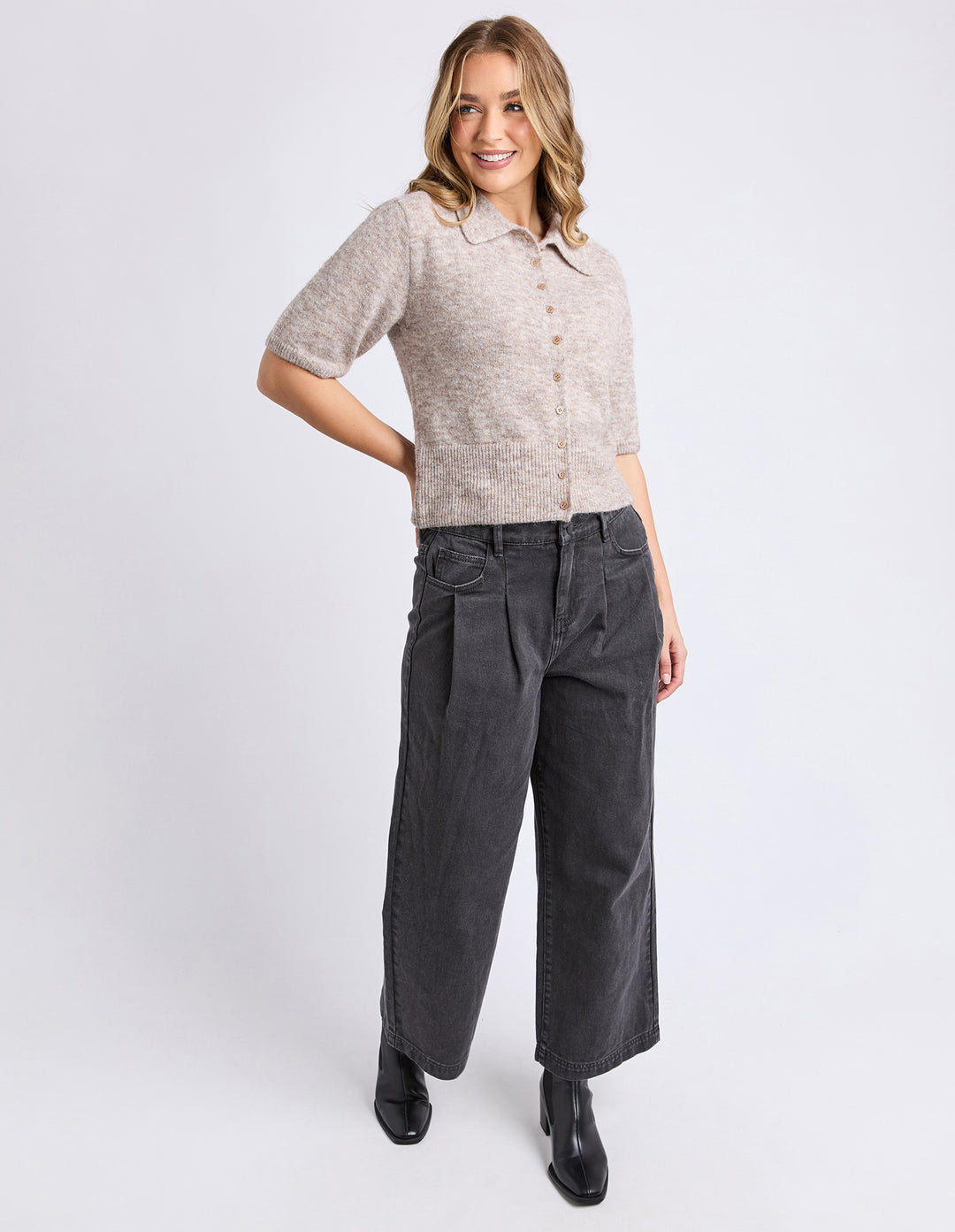 Foxwood Fernie Button Knit