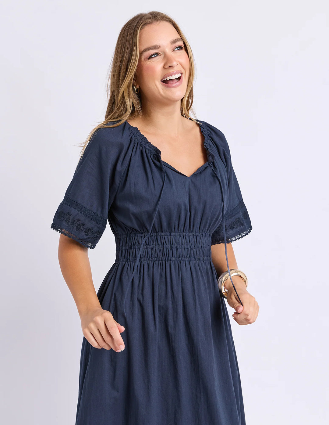 Foxwood Juna Dress - Navy