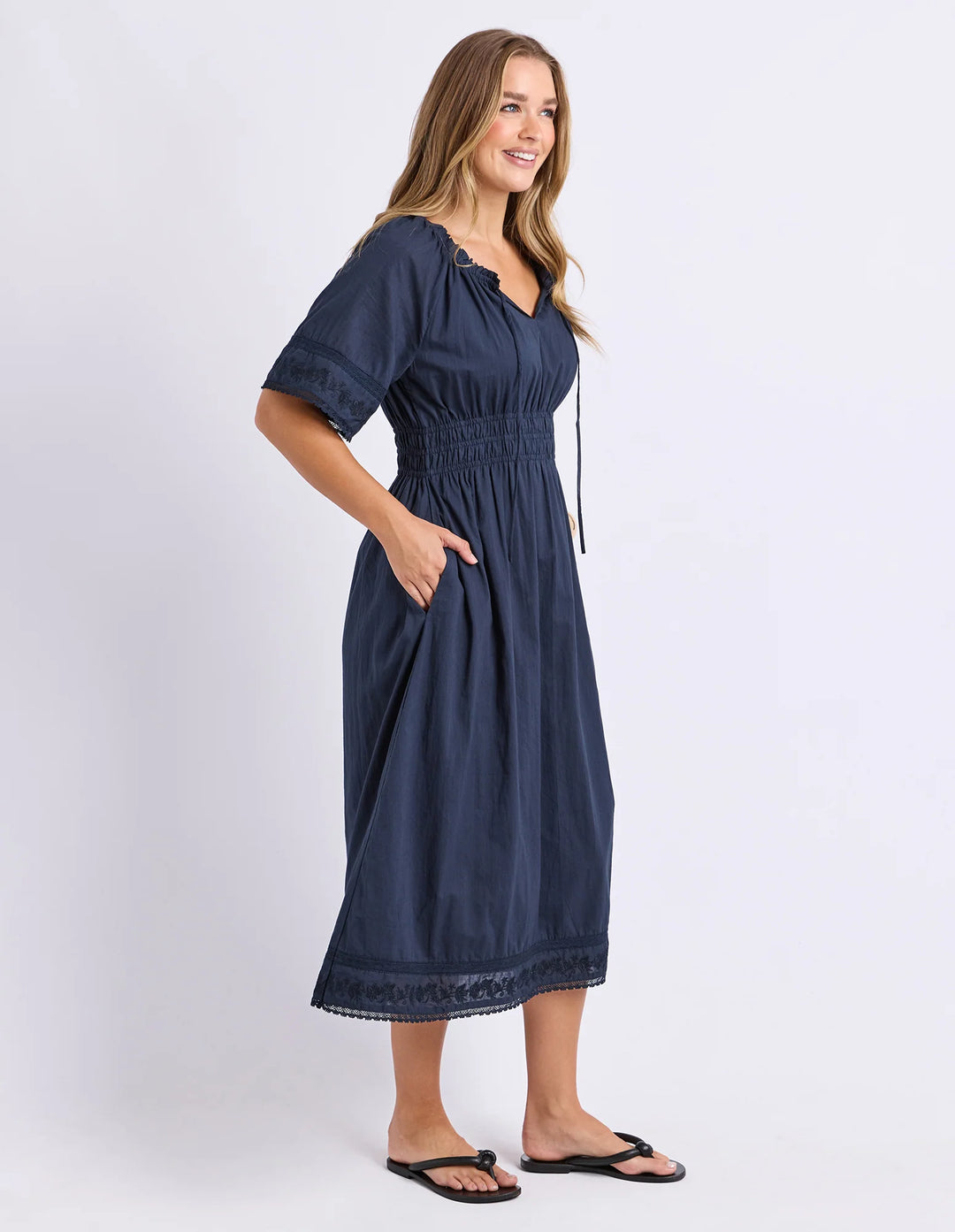 Foxwood Juna Dress - Navy