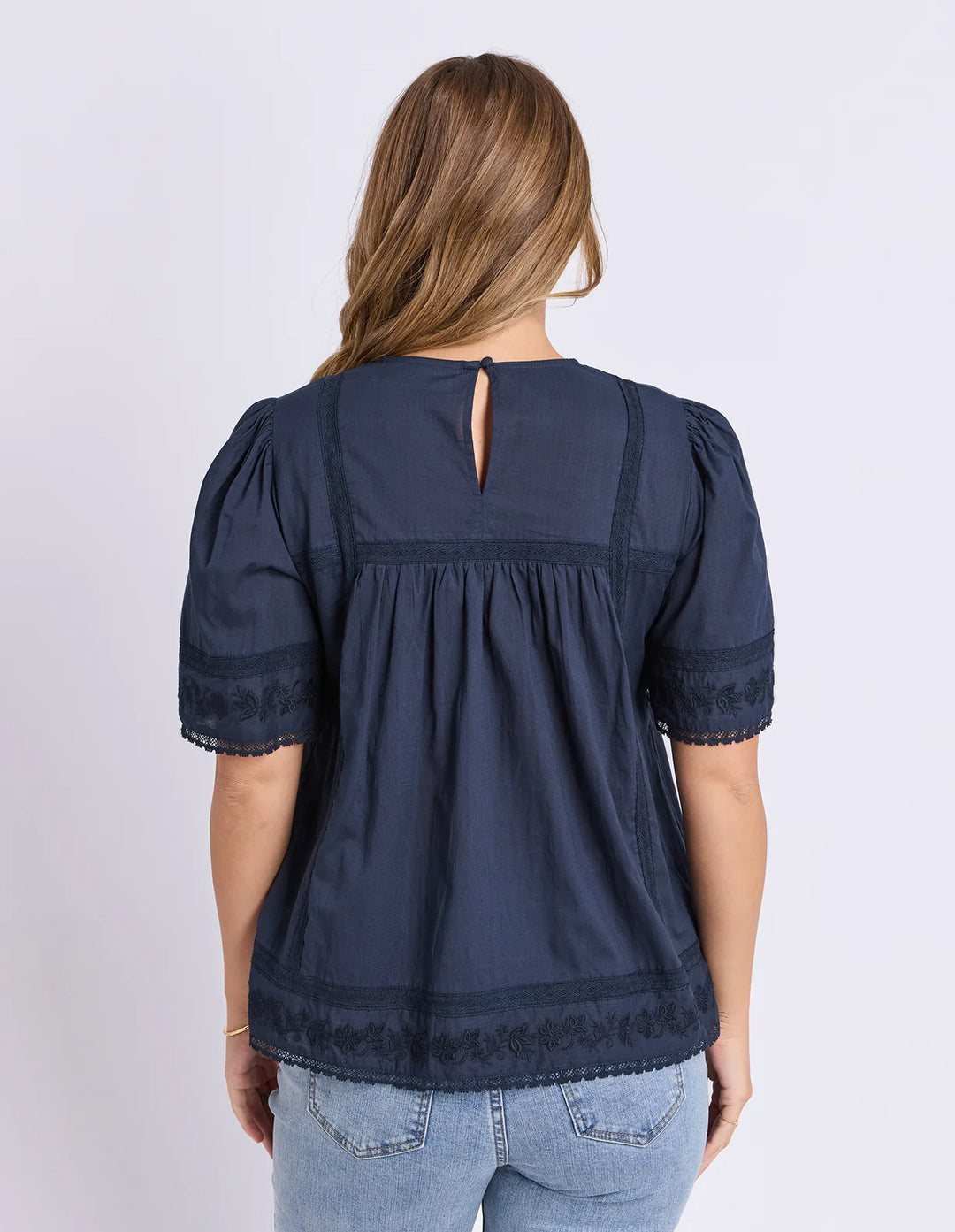 Foxwood Juna Top - Navy