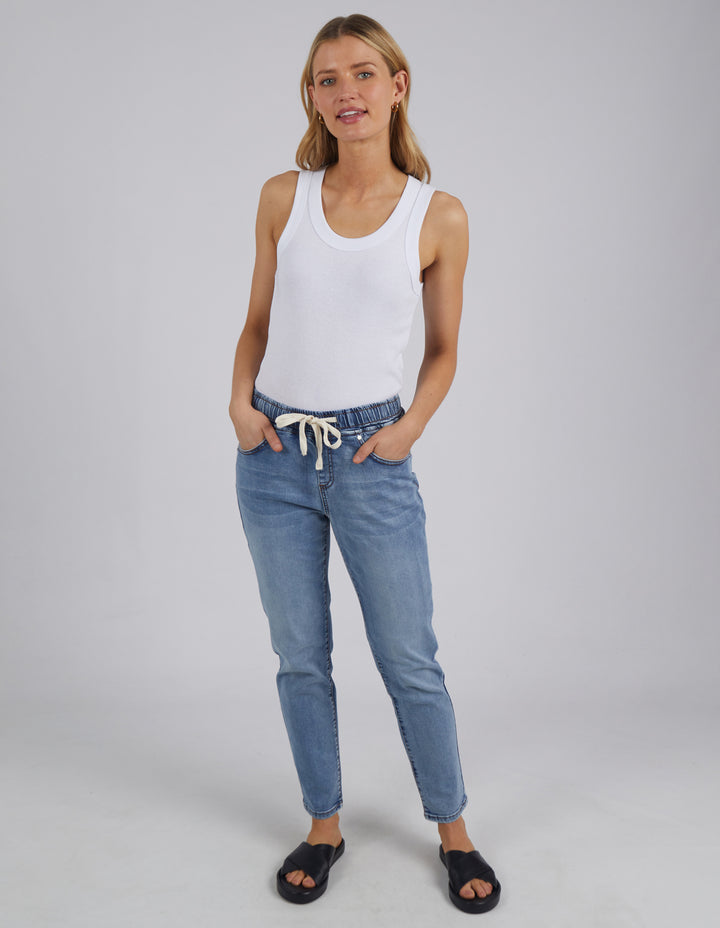 Foxwood Juliette Jogger Jean  - Light blue