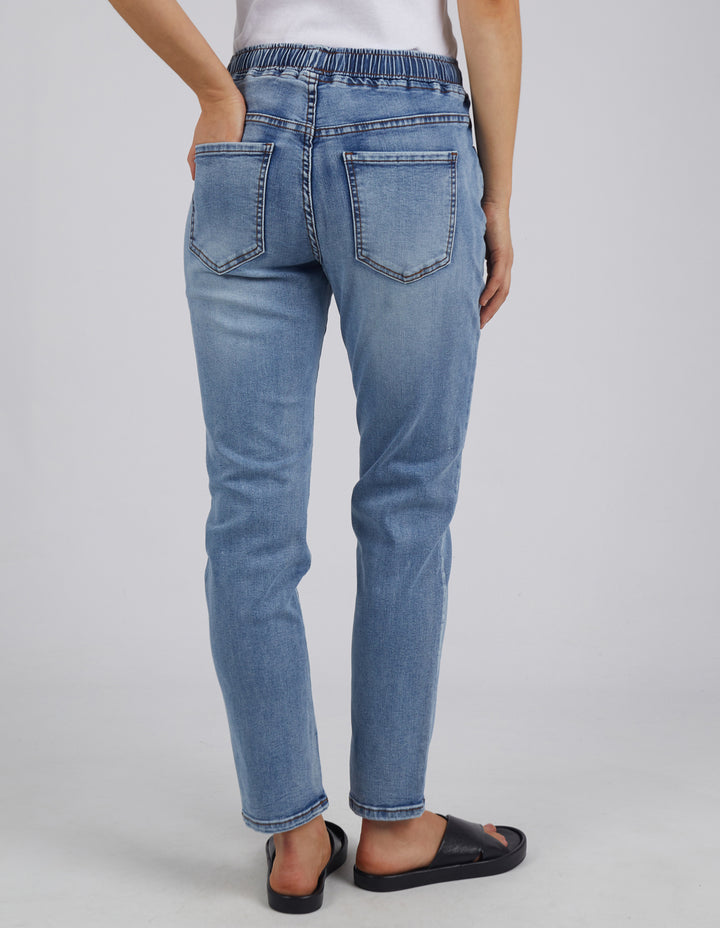Foxwood Juliette Jogger Jean  - Light blue