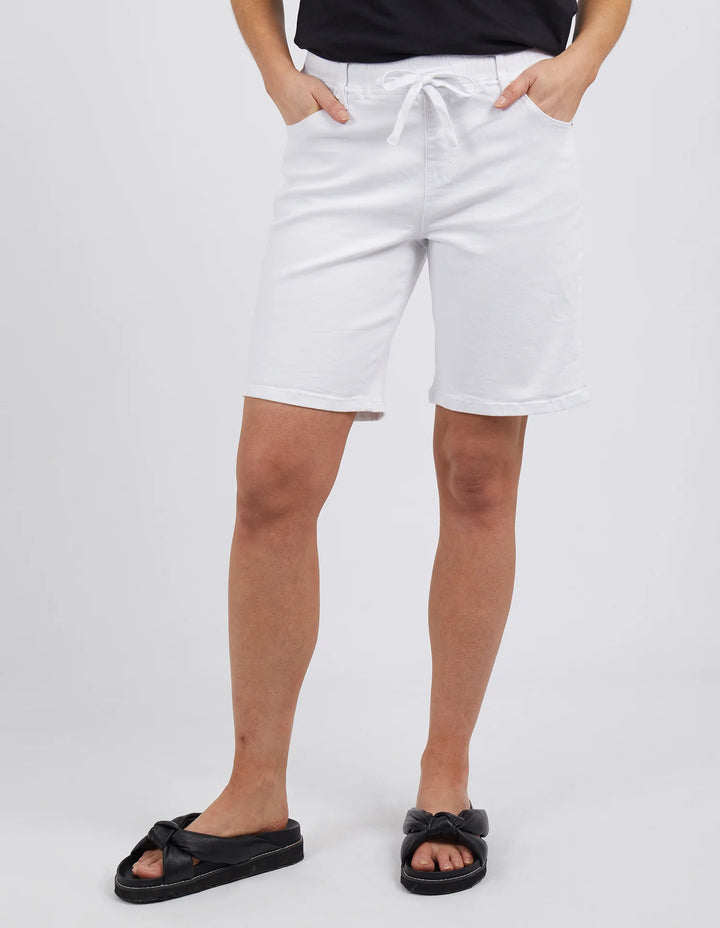 Foxwood  Gabby Bermuda Short - White