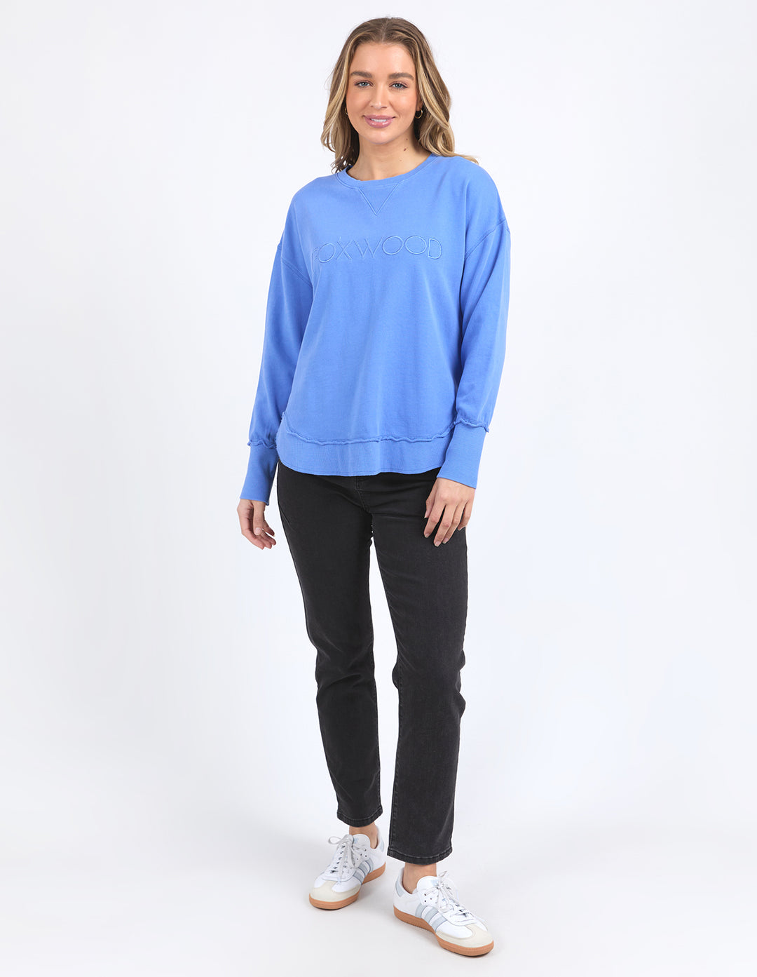 Foxwood Simplified Crew - Cobalt