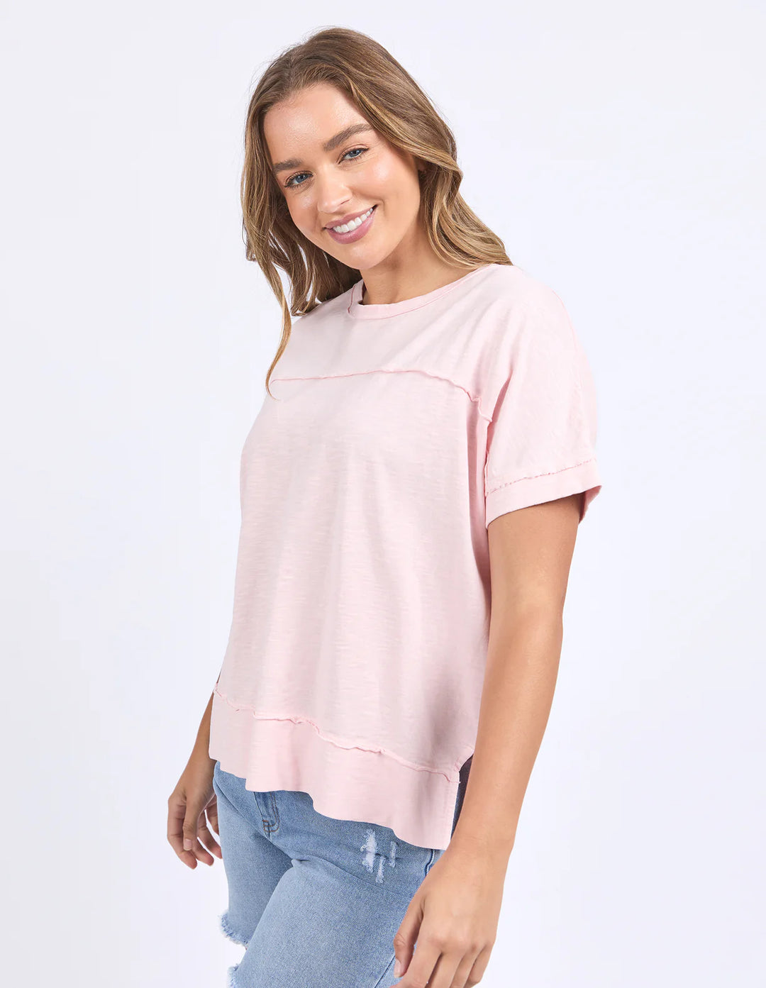 Allison Tee  - Pale Pink
