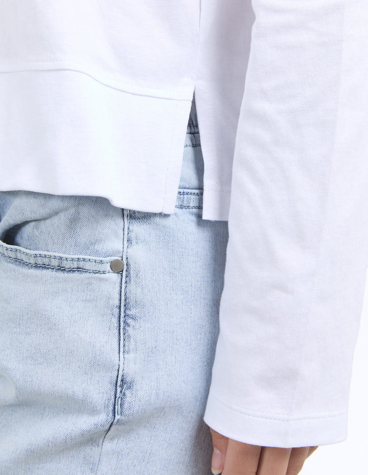 Endless Long Sleeve Top - White