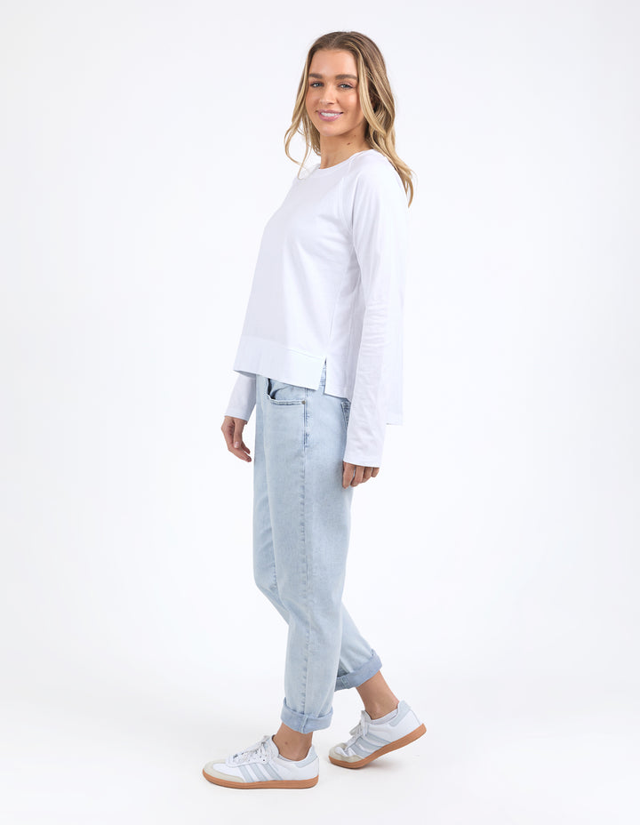 Endless Long Sleeve Top - White