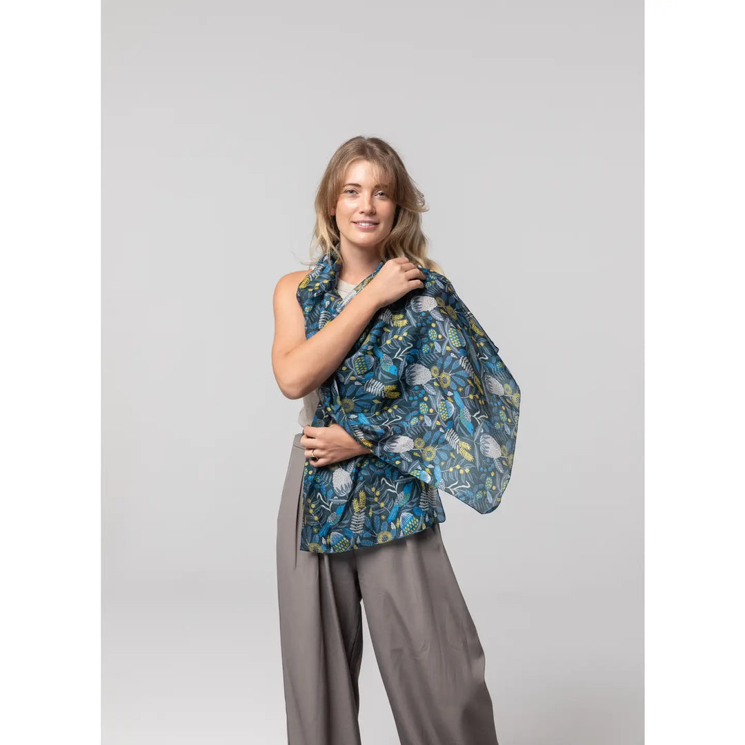 Native Harmony Silk Scarf